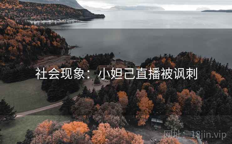 社会现象：小妲己直播被讽刺