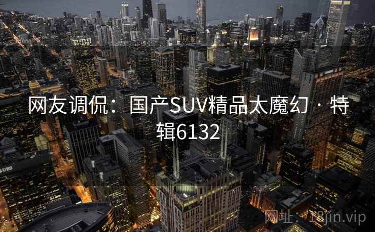 网友调侃：国产SUV精品太魔幻 · 特辑6132